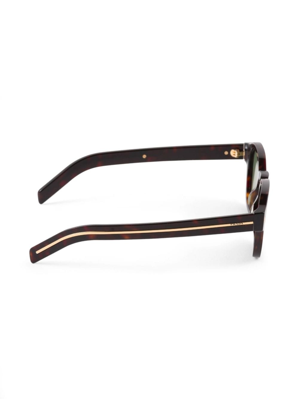 logo-plaque square-frame sunglasses - 3