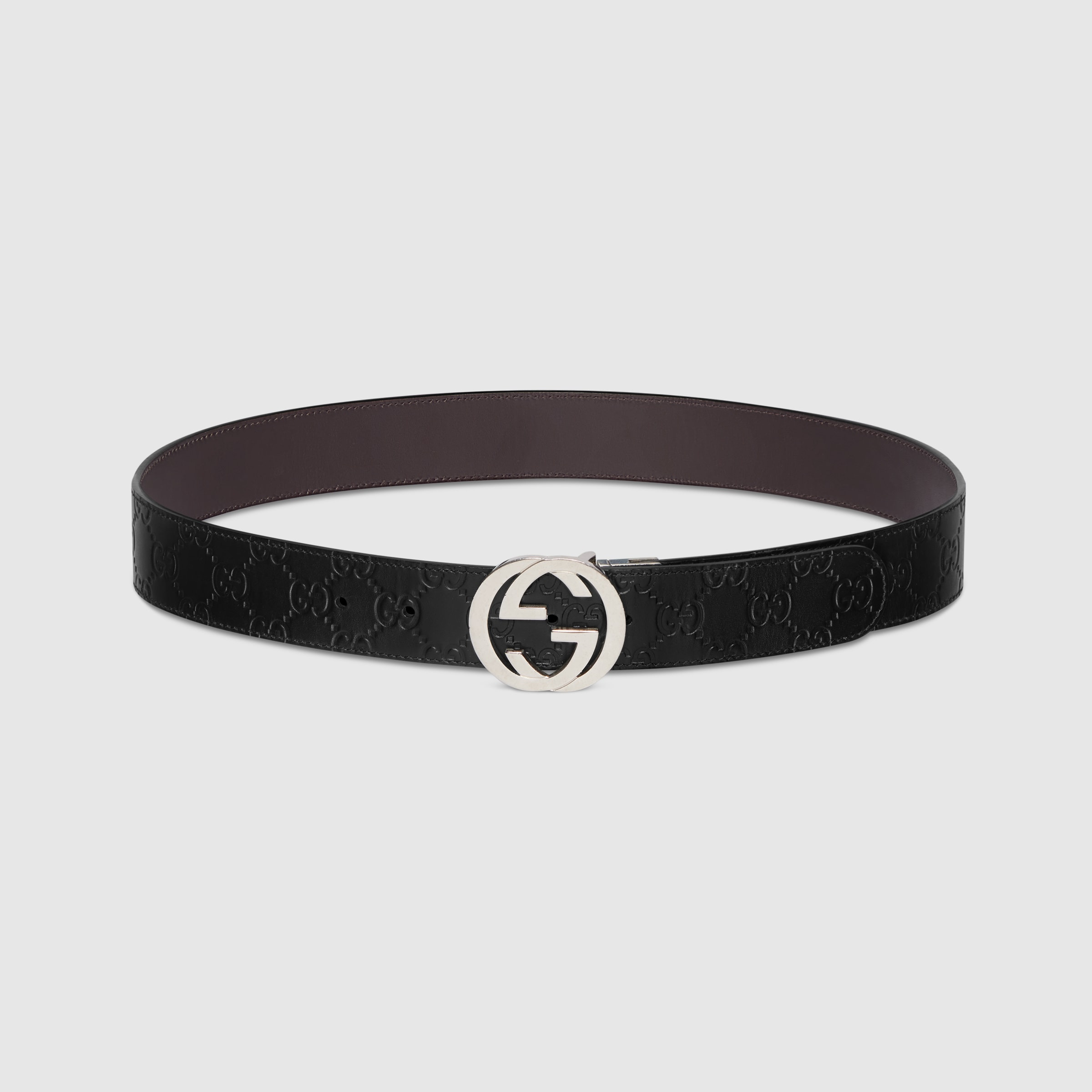 Reversible Gucci Signature belt - 1