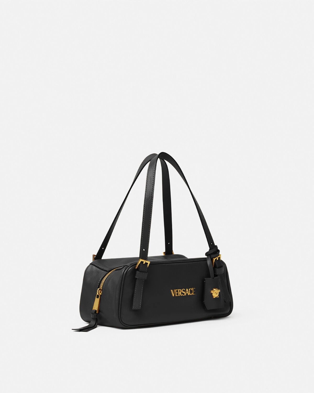 Versace Tag Bowling Shoulder Bag - 2