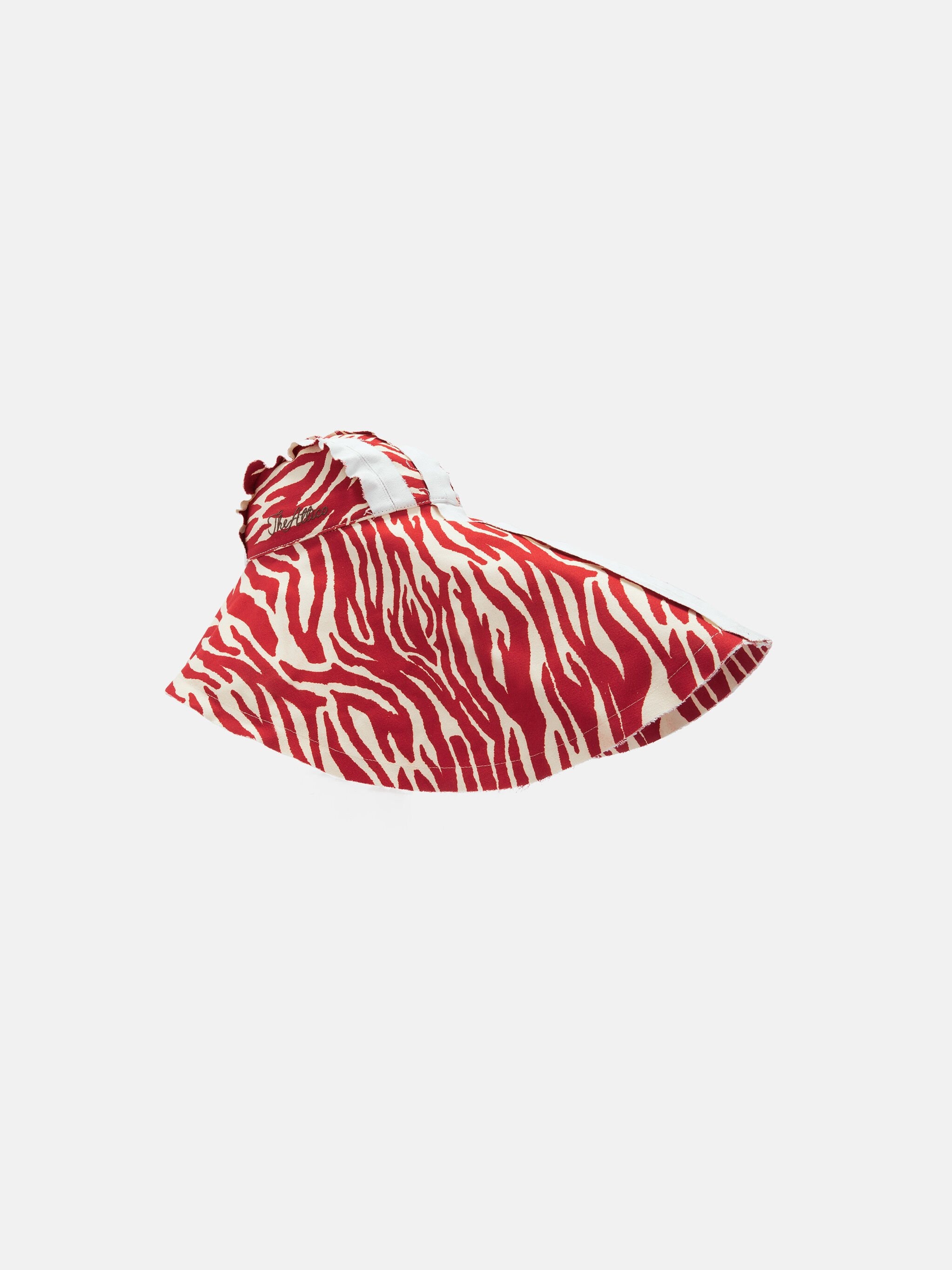 RED AND MILK CAMPER CAP - 2
