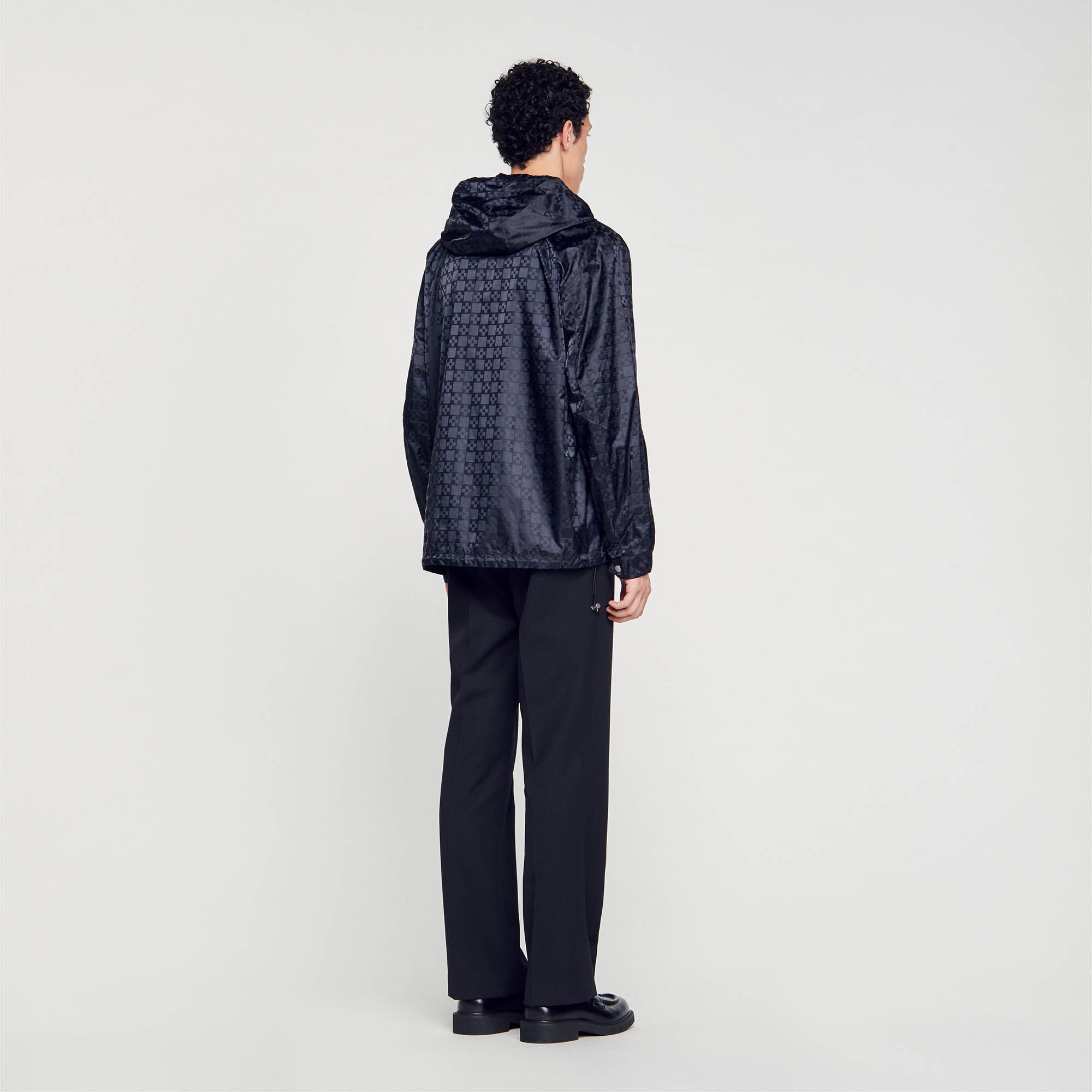 SQUARE CROSS NYLON JACKET - 6