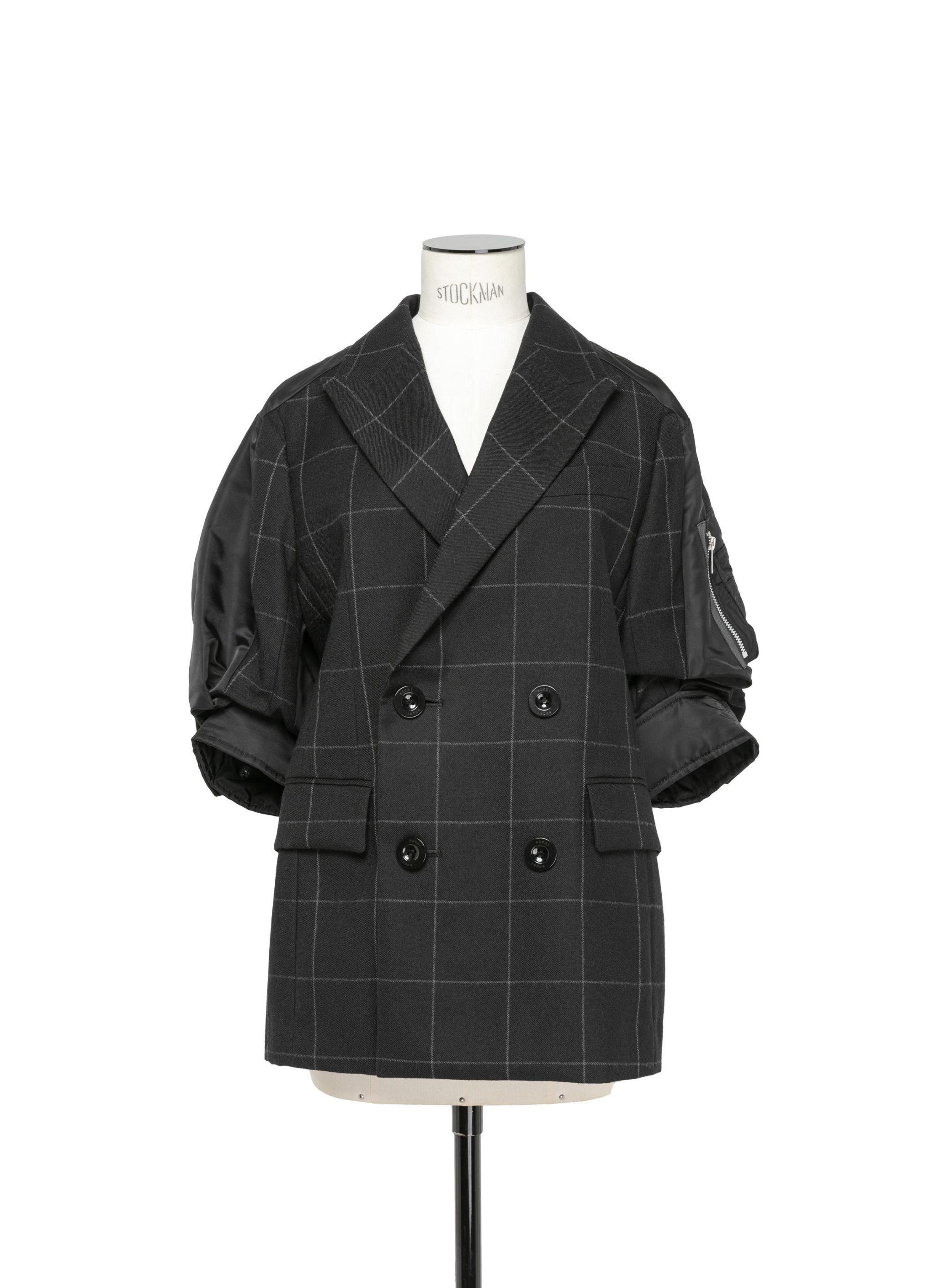 Windowpane x Nylon Twill Jacket - 1