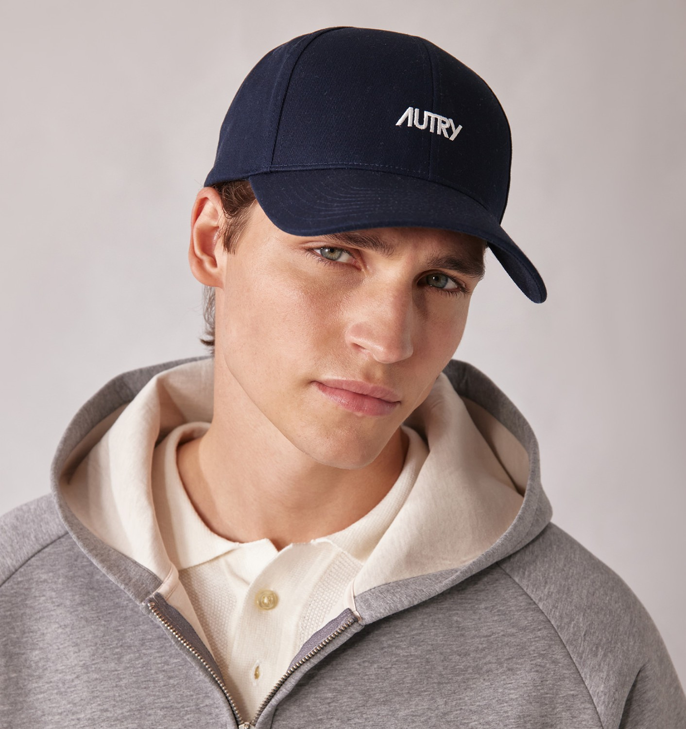 UNISEX BASEBALL CAP WITH CONTRAST EMBROIDERED LOGO - 3