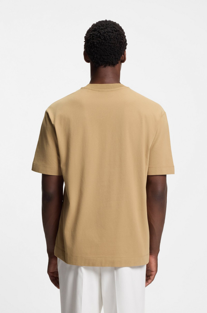 BOSS X STEIFF ALL-GENDER T-SHIRT IN COTTON 4
