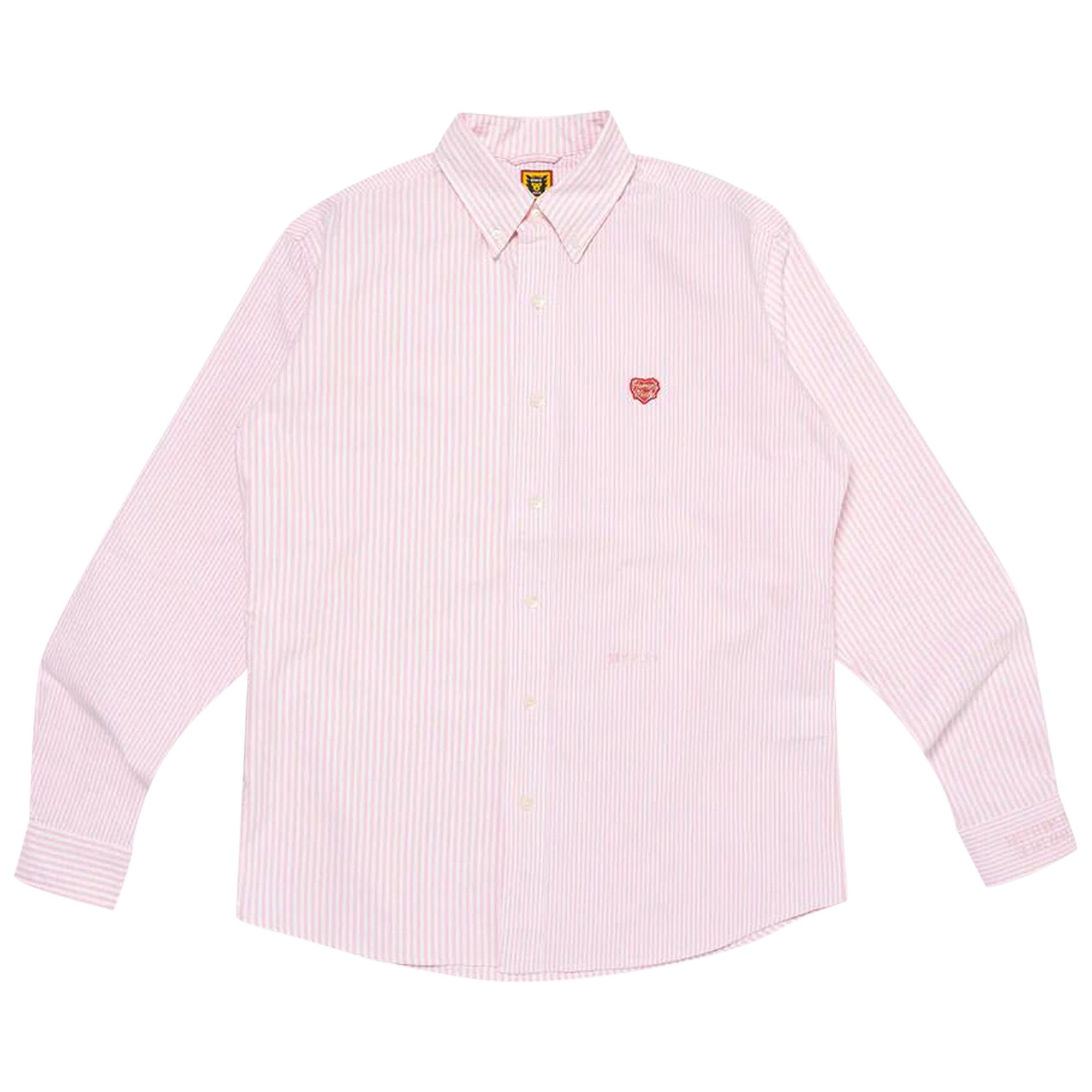 Human Made Stripe Oxford Shirt 'Pink' - 1