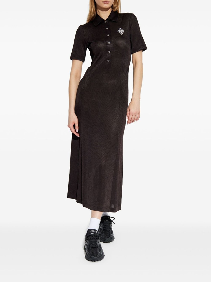 LACOSTE logo-appliqué dress outlook