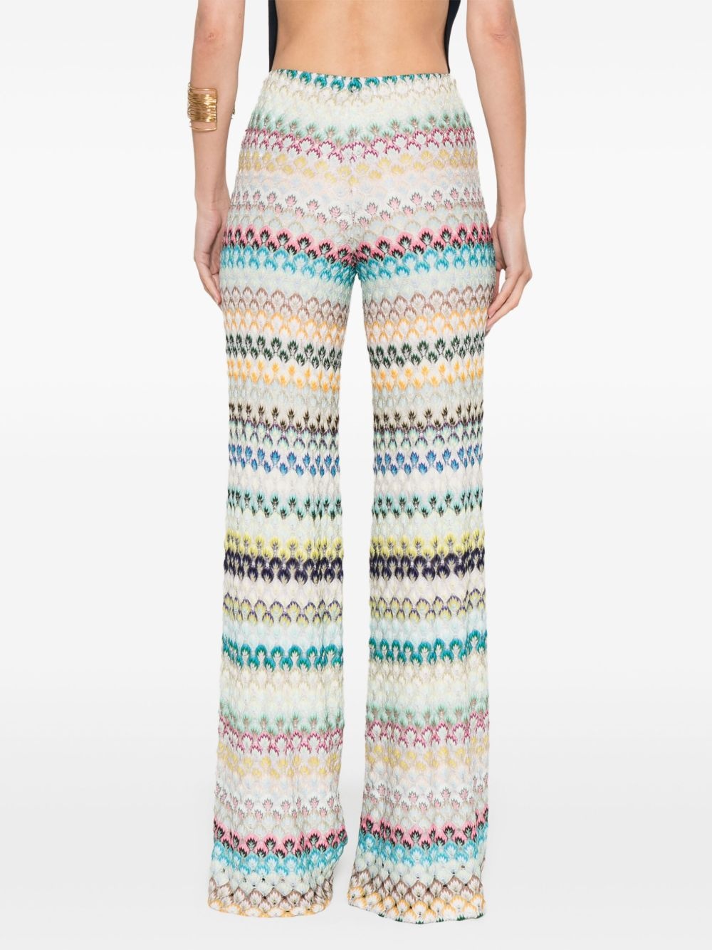 zigzag trousers - 4
