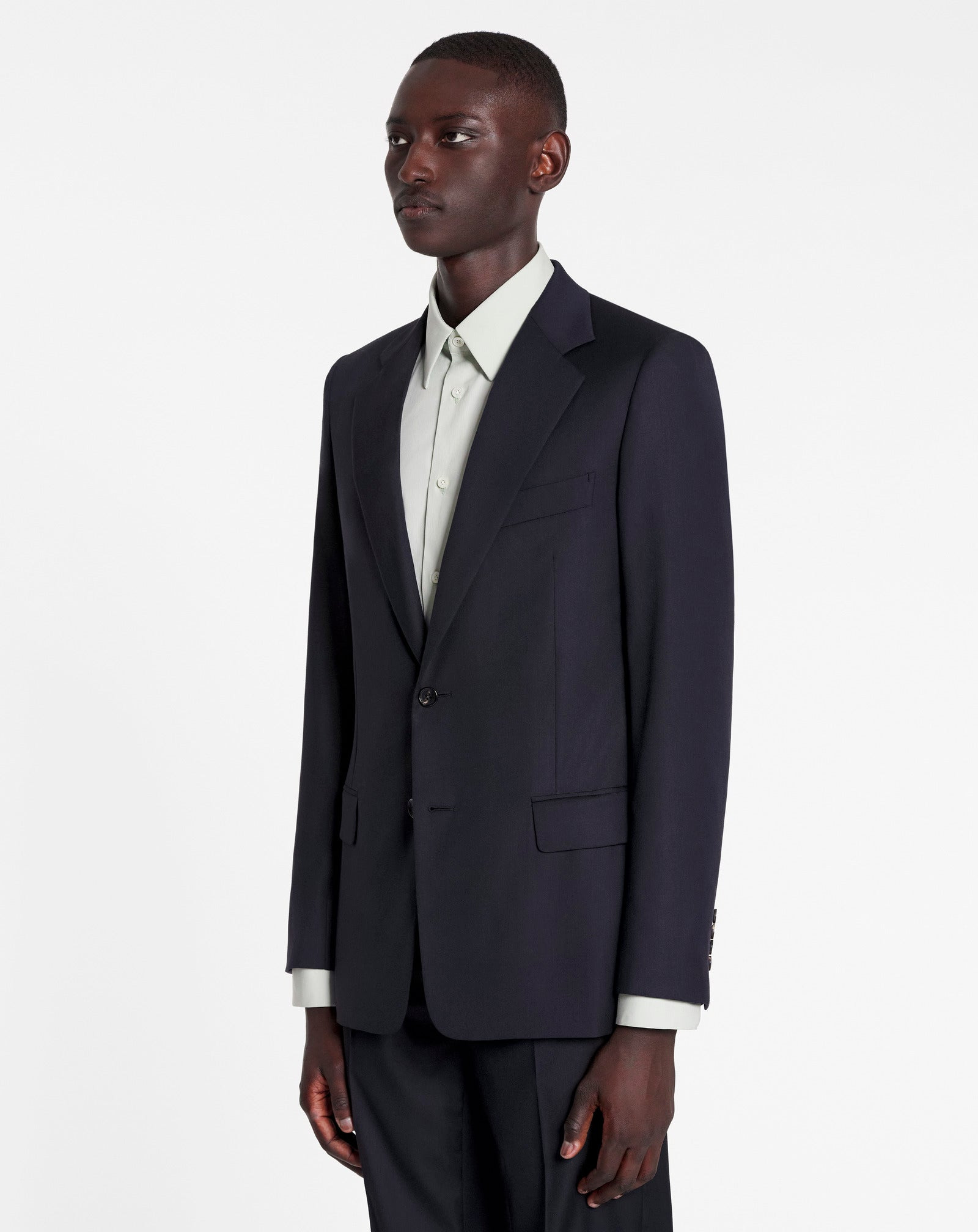 SINGLE-BREASTED FLAP POCKETS JACKET - 3