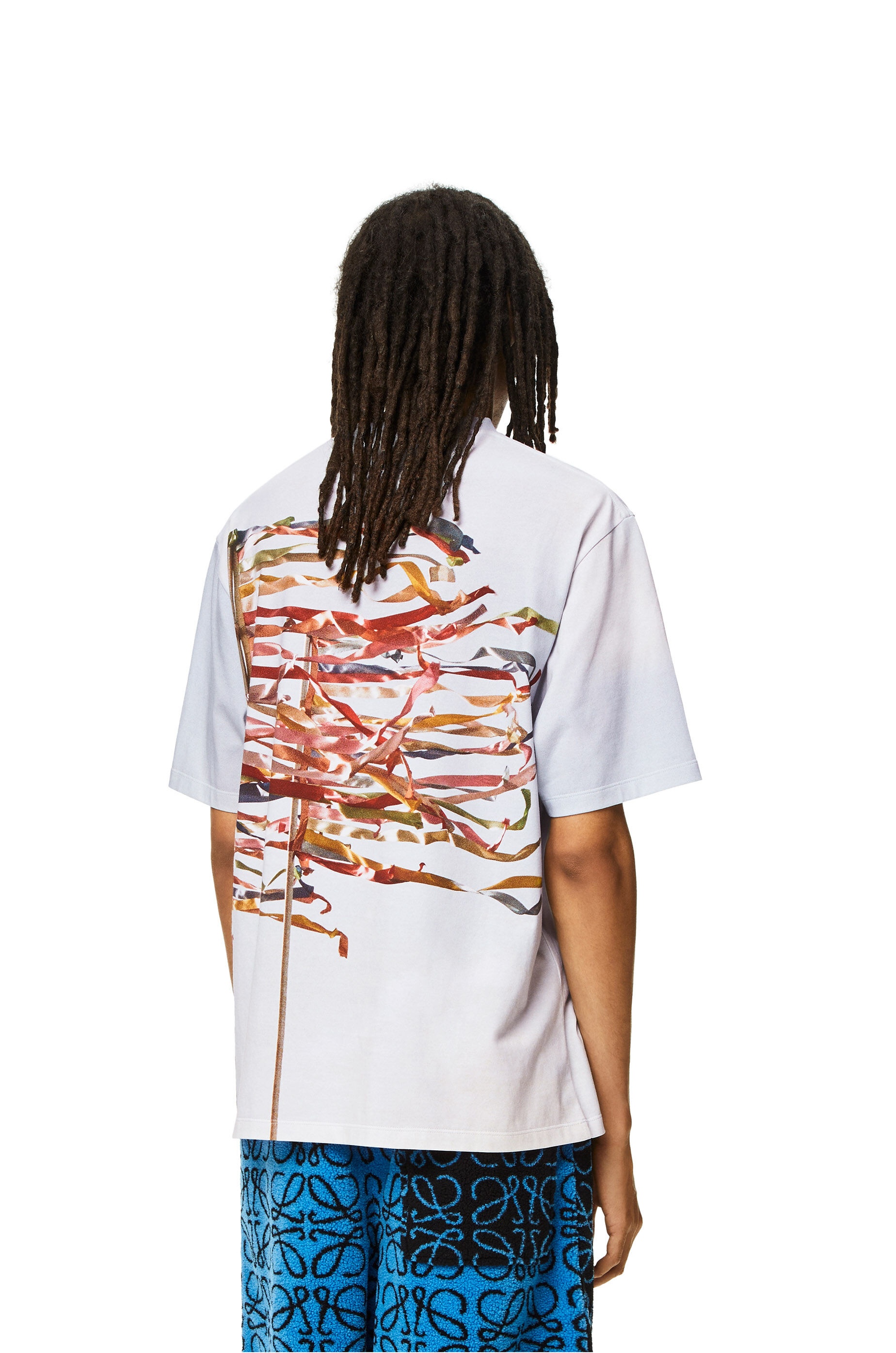 Flag print T-shirt in cotton - 4