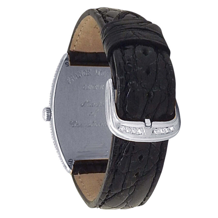 Pre-owned Franck Muller Cintree Curvex Automatic Diamond Silver Dial Ladies Watch 2852 SC D - 4