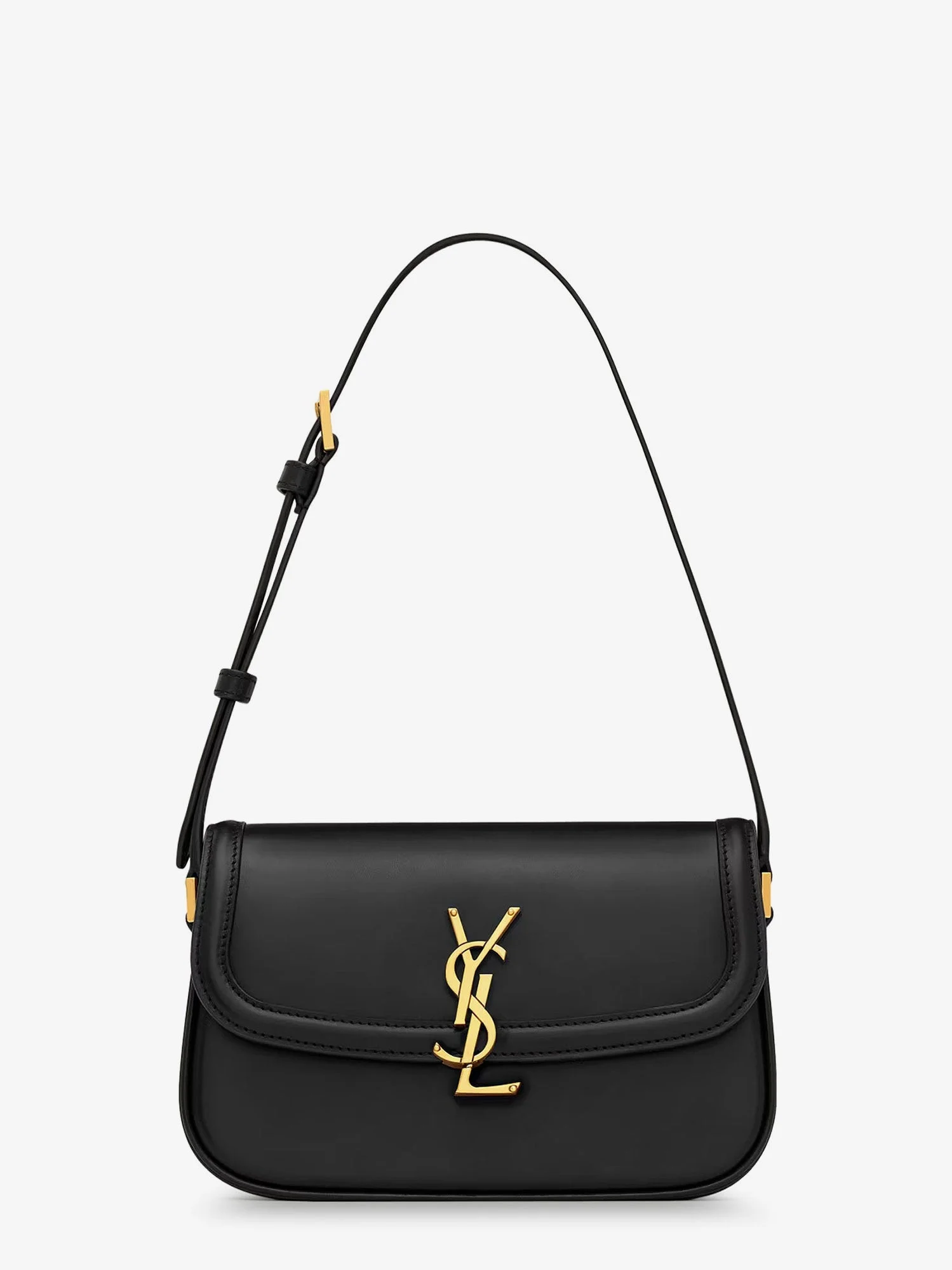 Saint Laurent Solferino Mini Leather Shoulder Bag - 1