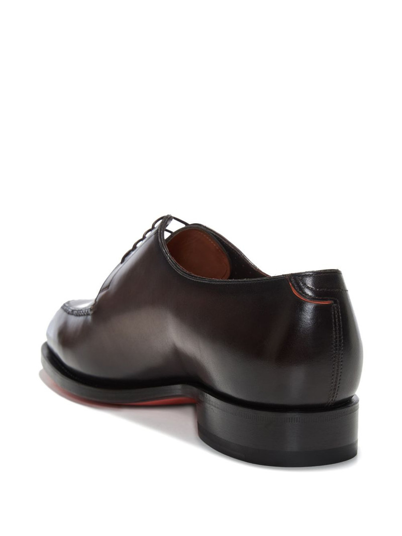 Santoni lace-up derby shoes outlook