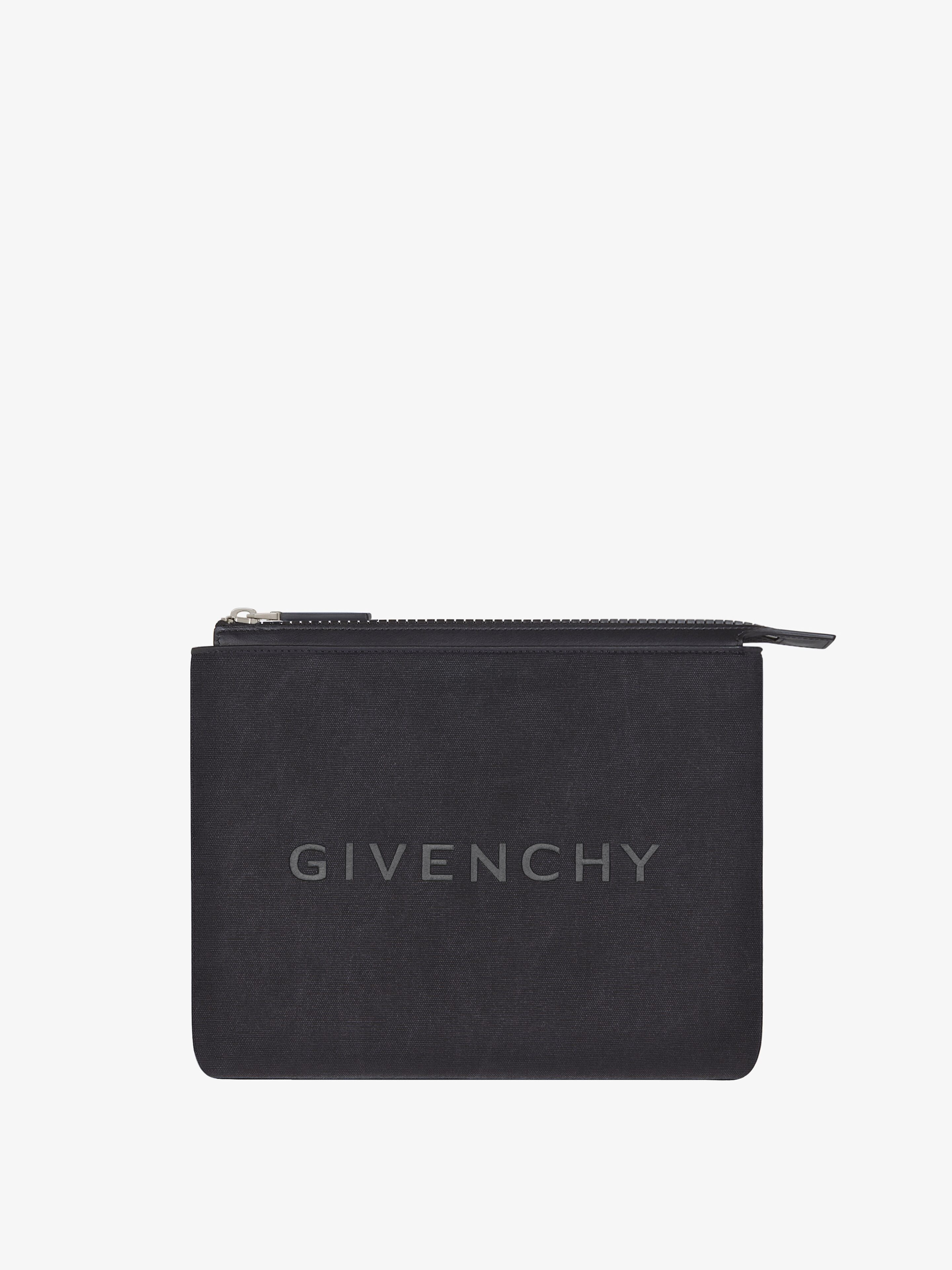 GIVENCHY TRAVEL POUCH IN CANVAS - 1