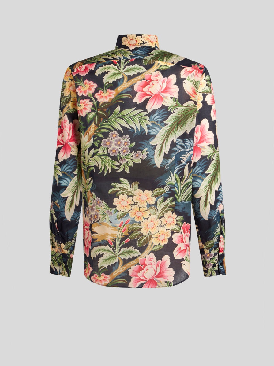 FLORAL COTTON SHIRT - 6