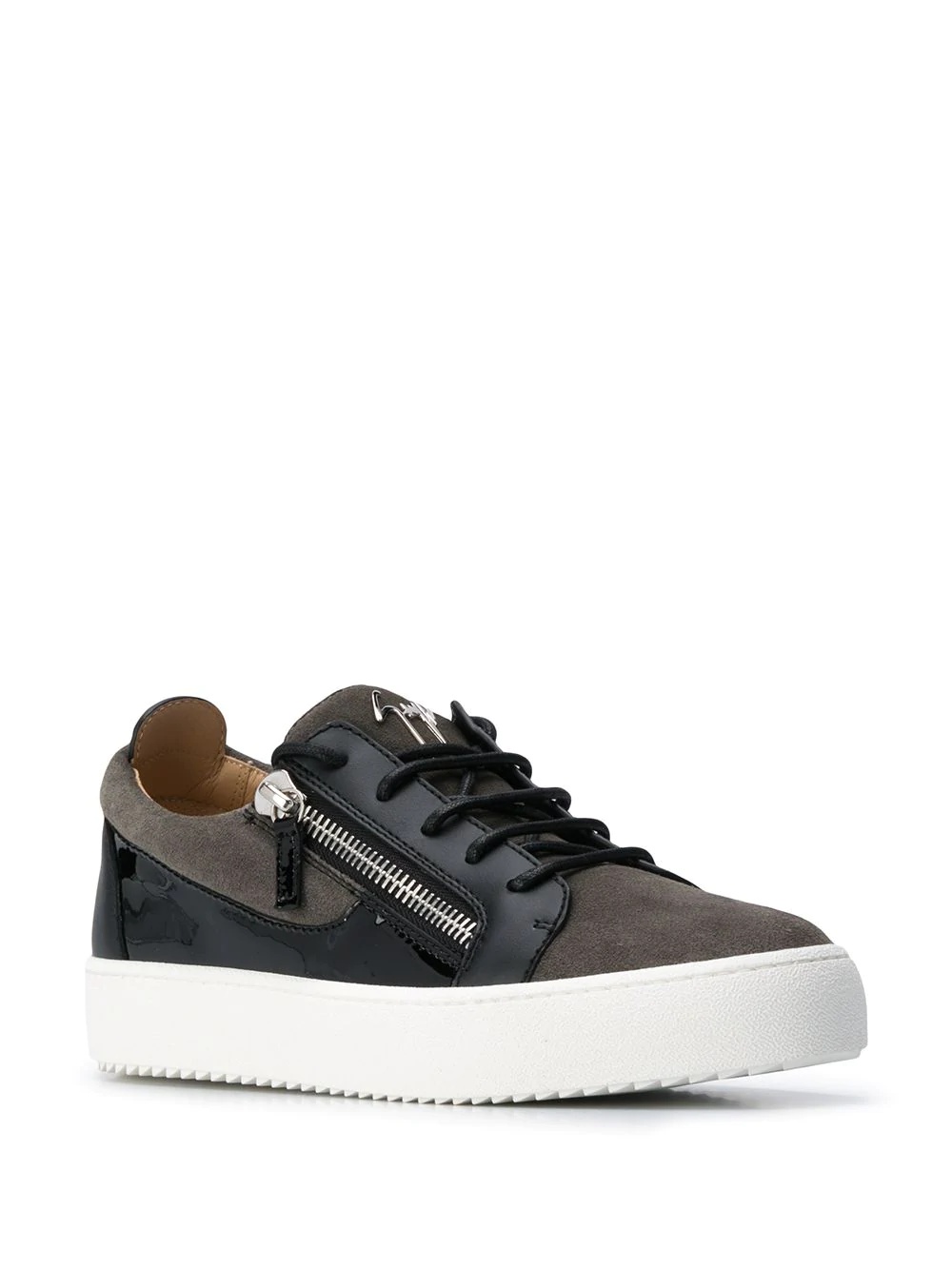 Frankie panelled low-top sneakers - 2