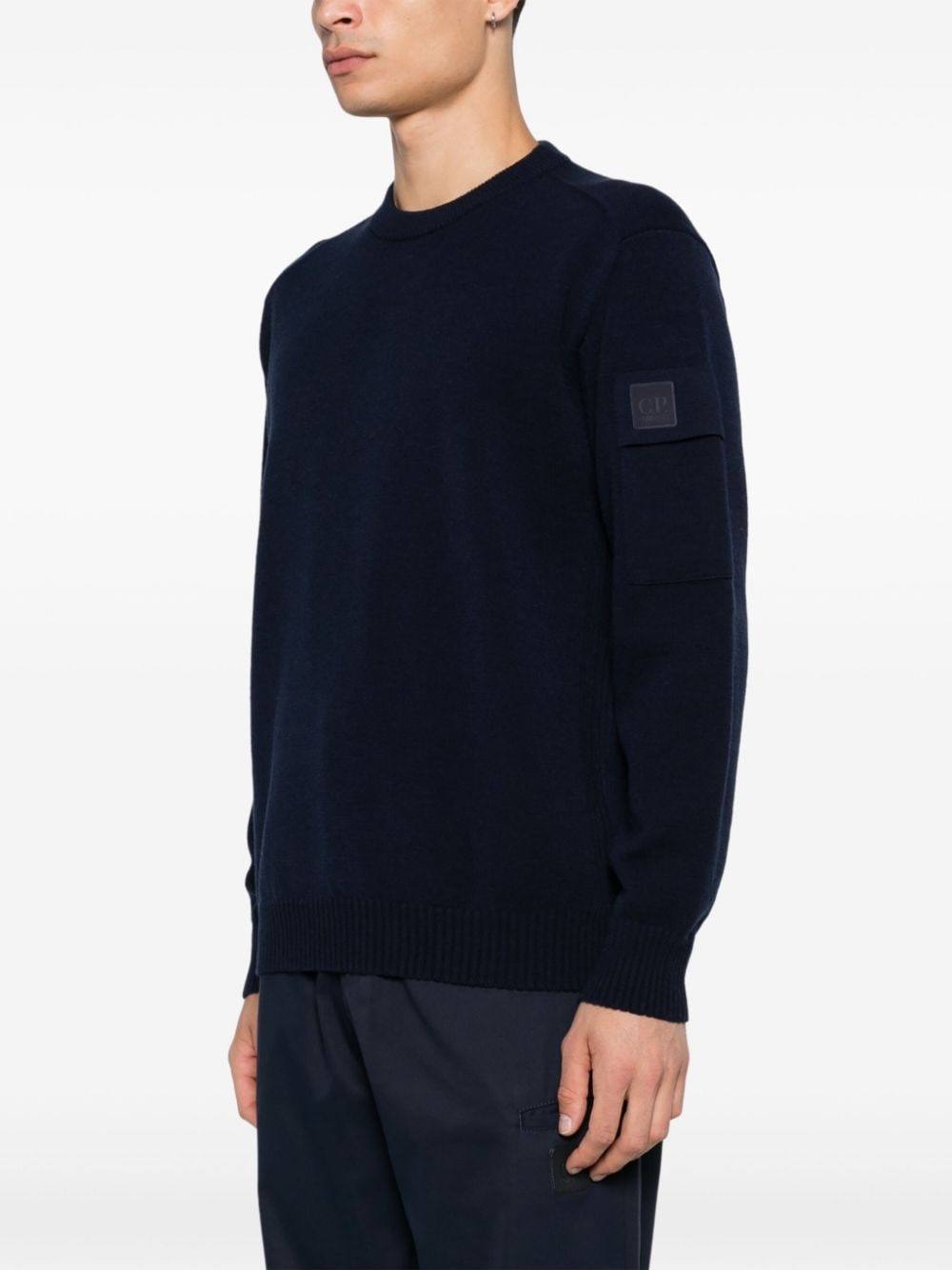 Wool crewneck sweater - 2