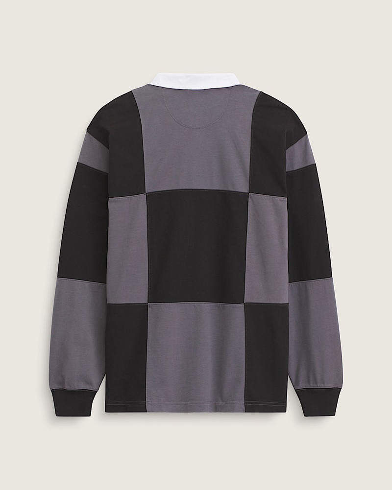 Vans Grant Checkerboard Rugby Shirt outlook