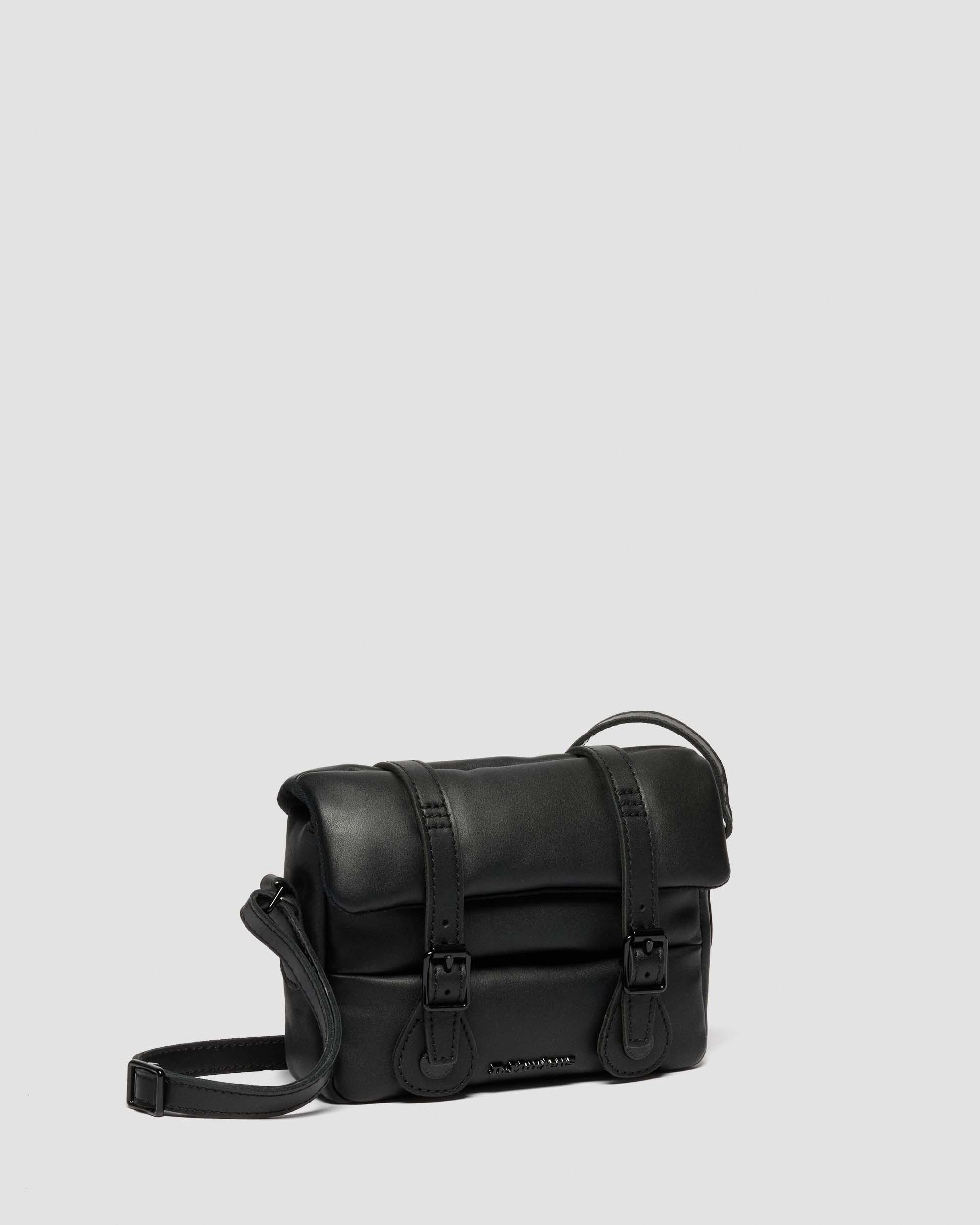 7 INCH PADDED LEATHER SATCHEL - 6