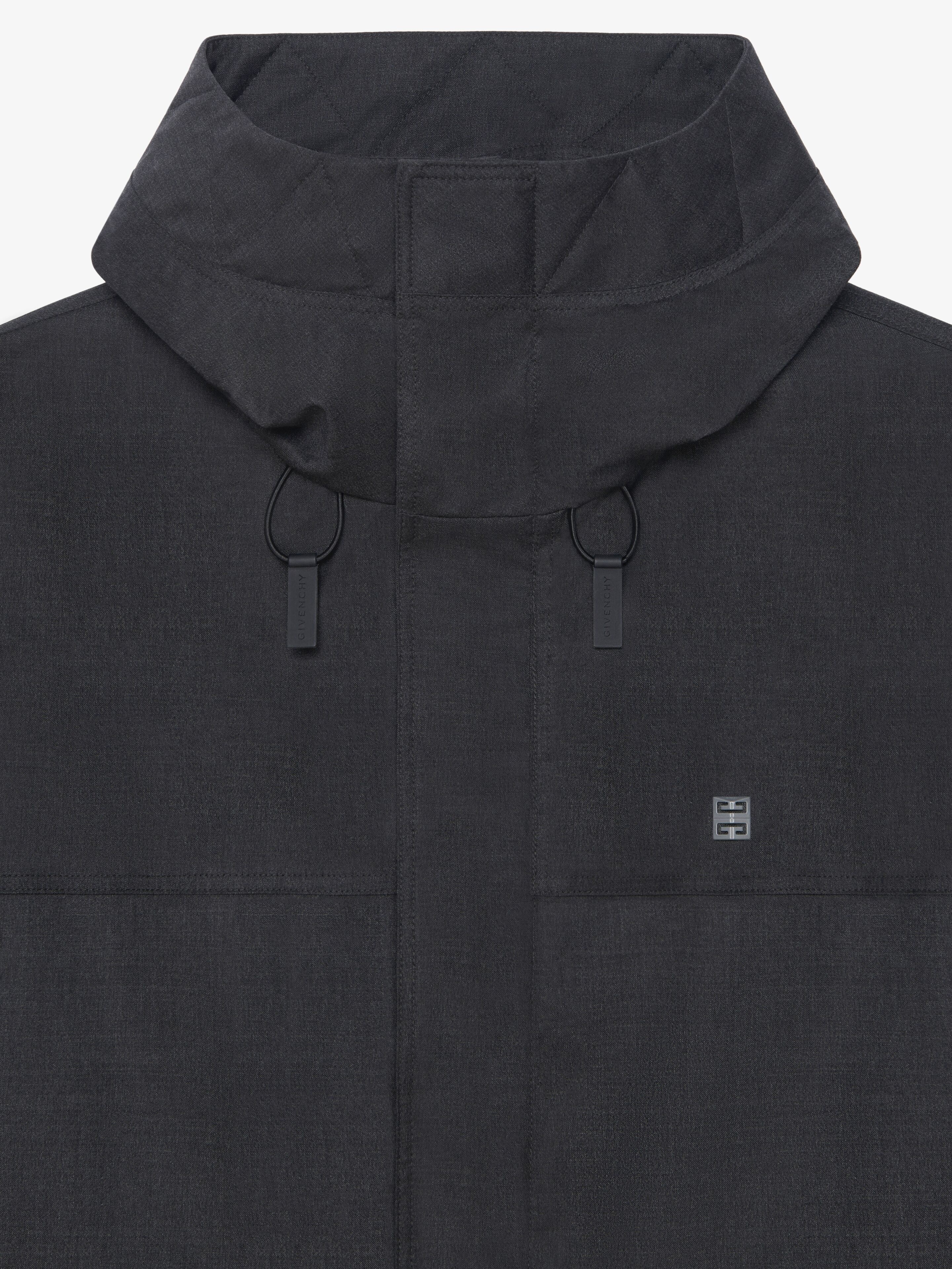 PARKA IN WOOL - 5
