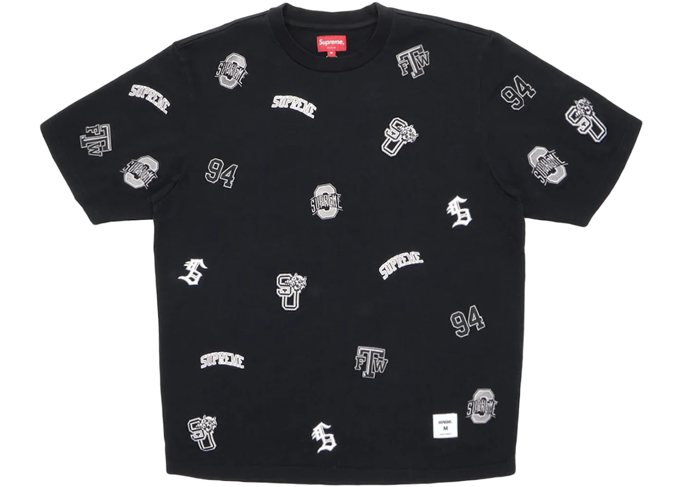 Supreme University S/S Top (SS20) Black - 1