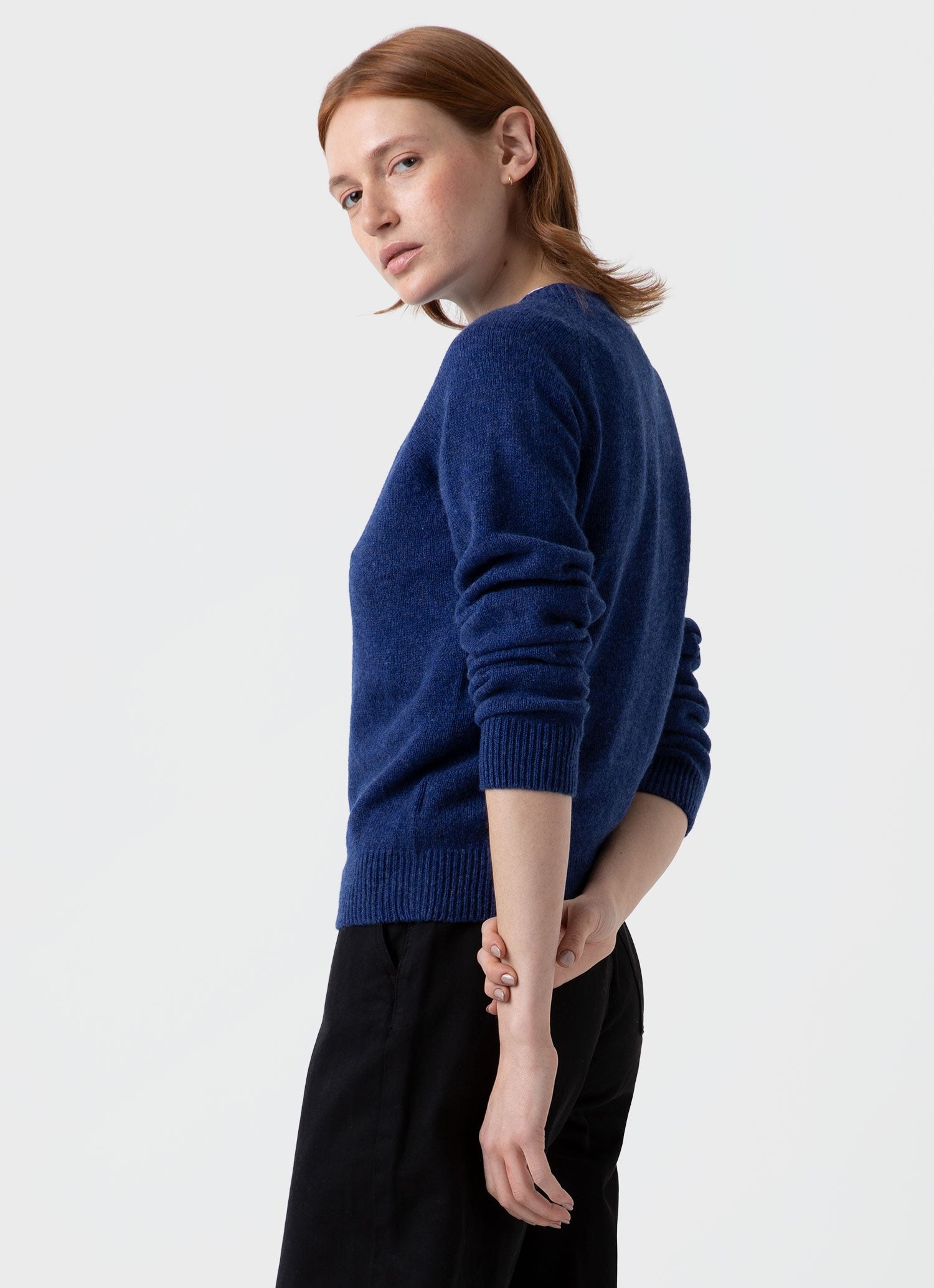 Lambswool Crew Neck Jumper - 4