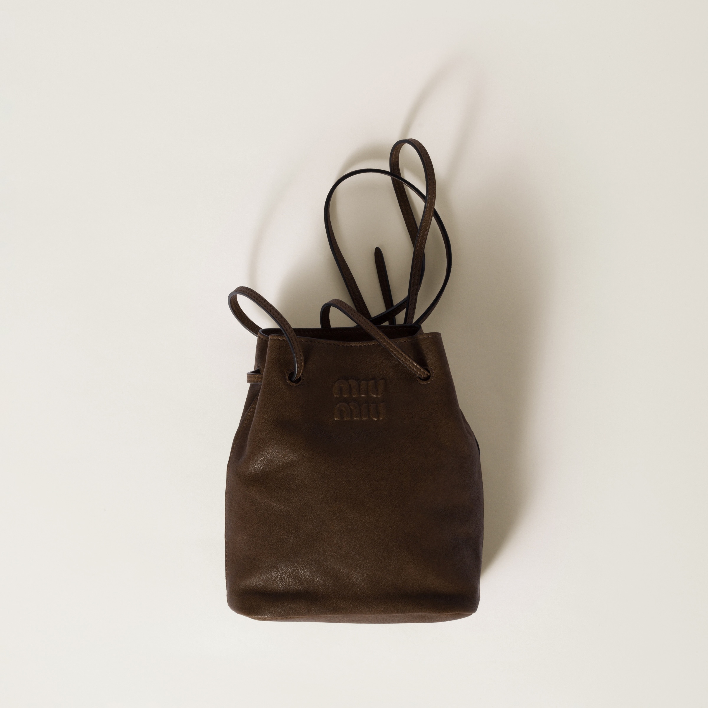 Nappa leather mini-bag - 1