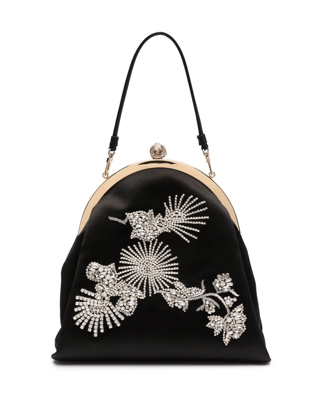 crystal-embellished shoulder bag - 6