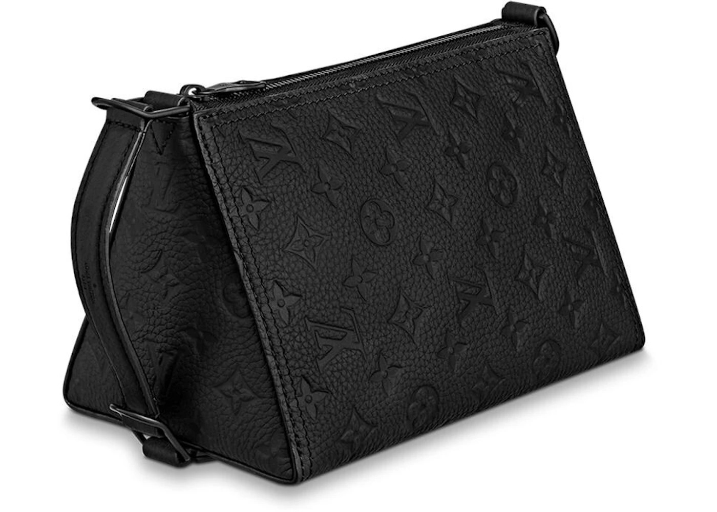 Louis Vuitton Triangle Messenger Monogram Taurillon Black - 2