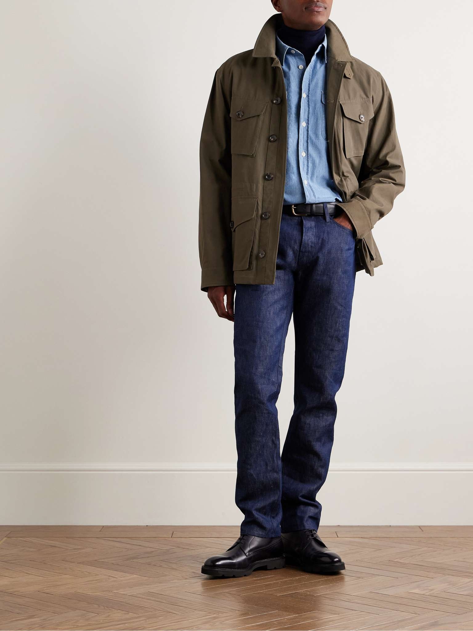 Cooper Cotton-Chambray Shirt - 2