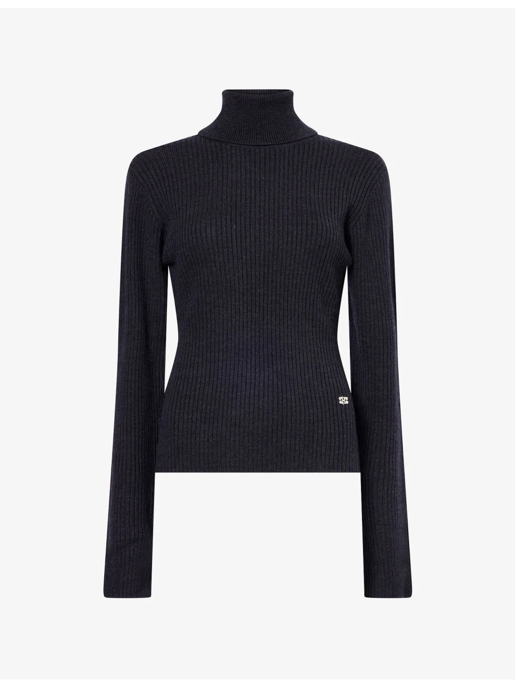 Ribbed Turtleneck Wool-Blend Jumper - 1