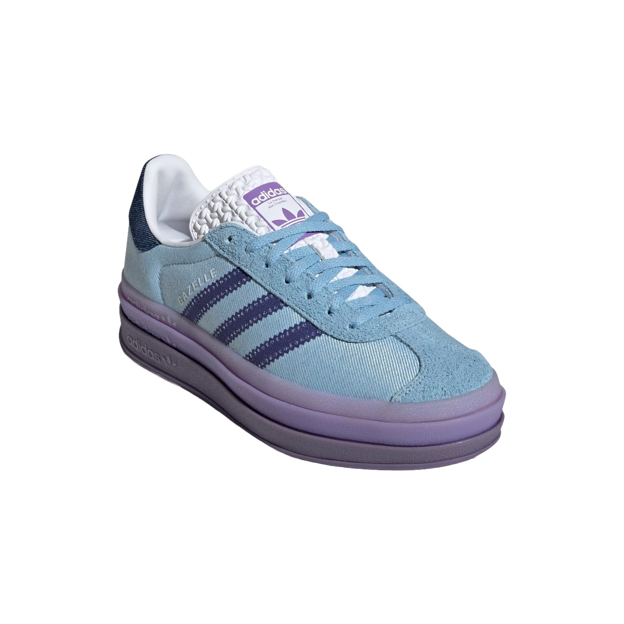 (WMNS) adidas x KseniaSchnaider Gazelle Bold 'Denim Purple' IG4339 - 3