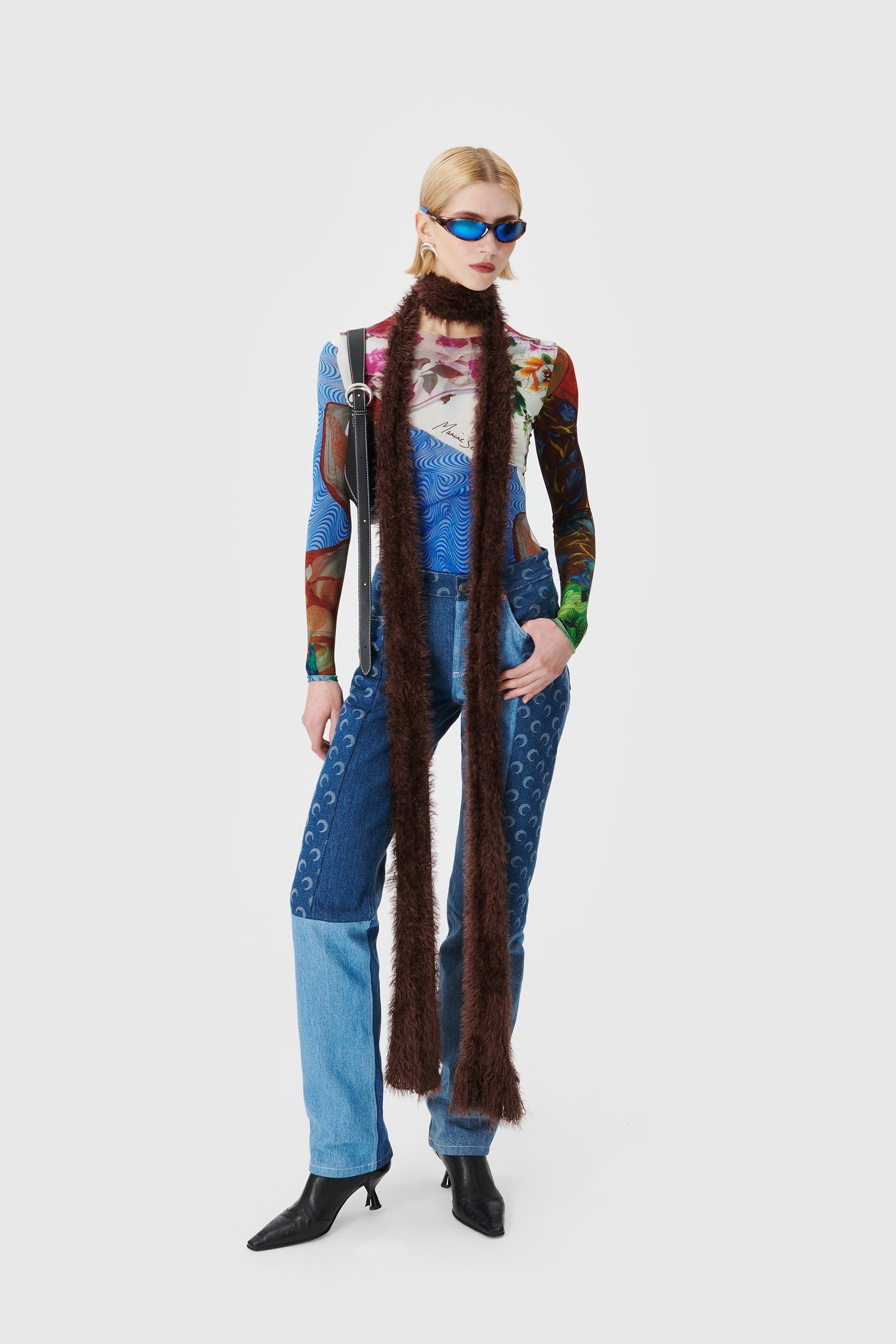 Regenerated Denim Straight Leg Pants - 2