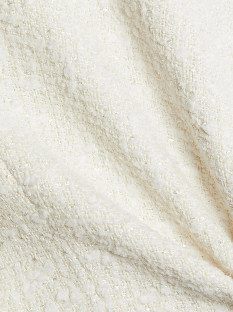 Women's Yoonie Sequin Tweed Jacket - White 7
