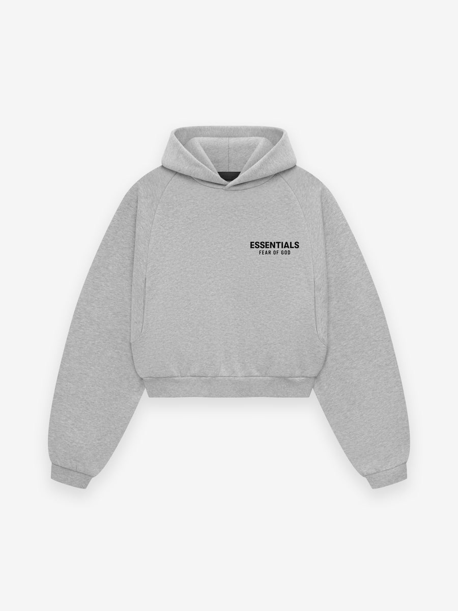 Women's Fleece Cropped Hoodie - 1