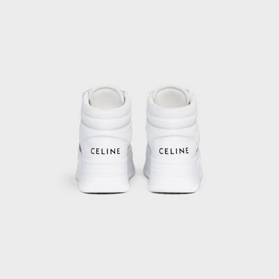 CELINE MID BLOCK SNEAKERS WITH SCRATCH AND WEDGE in CALFSKIN outlook