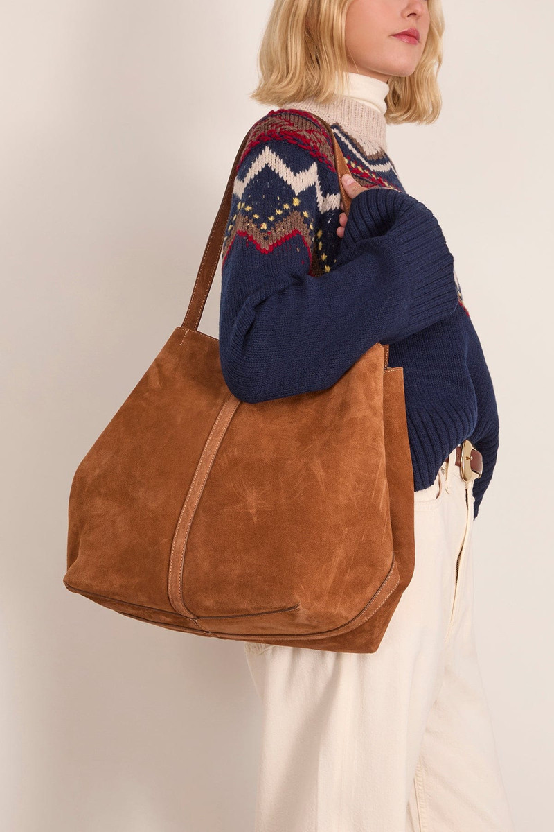 Vanessa Bruno Tote Bag GM in Biscuit outlook