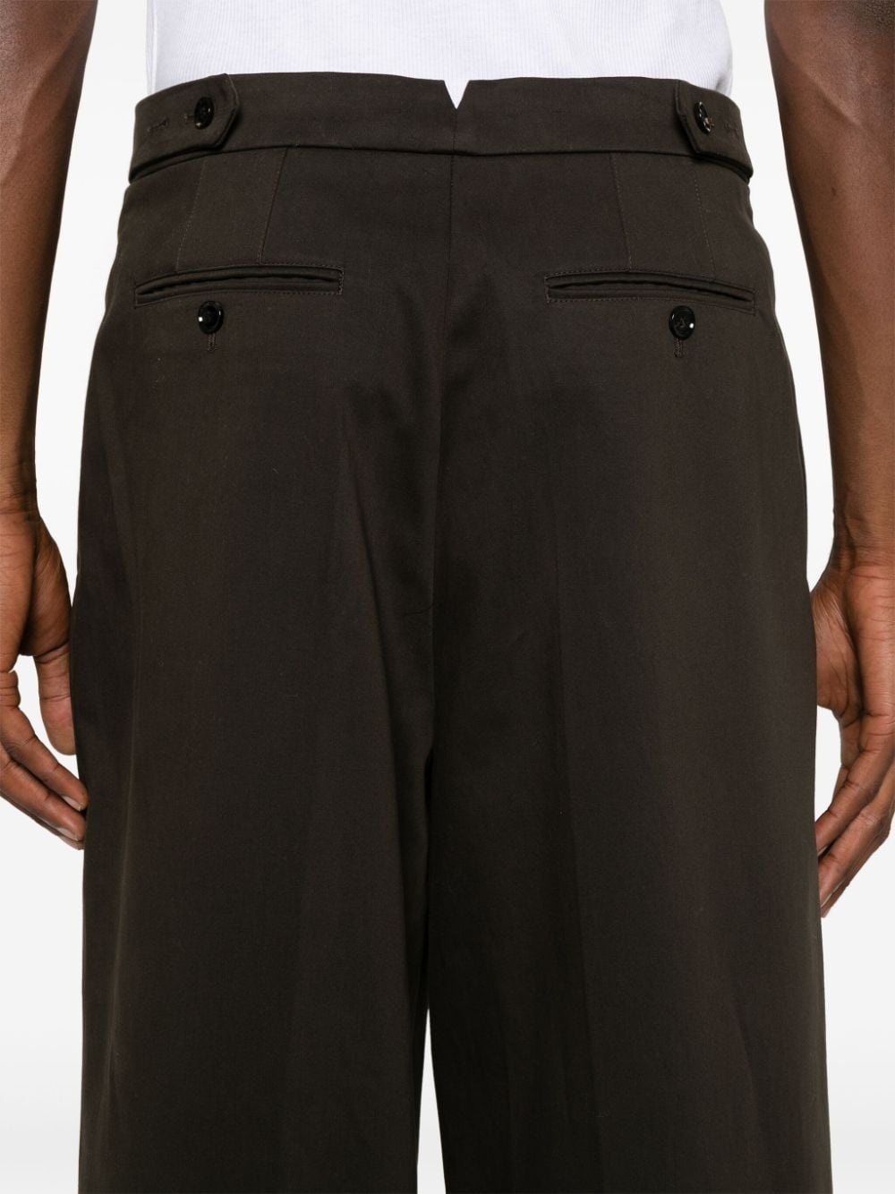 loose-cut tailored trousers - 5
