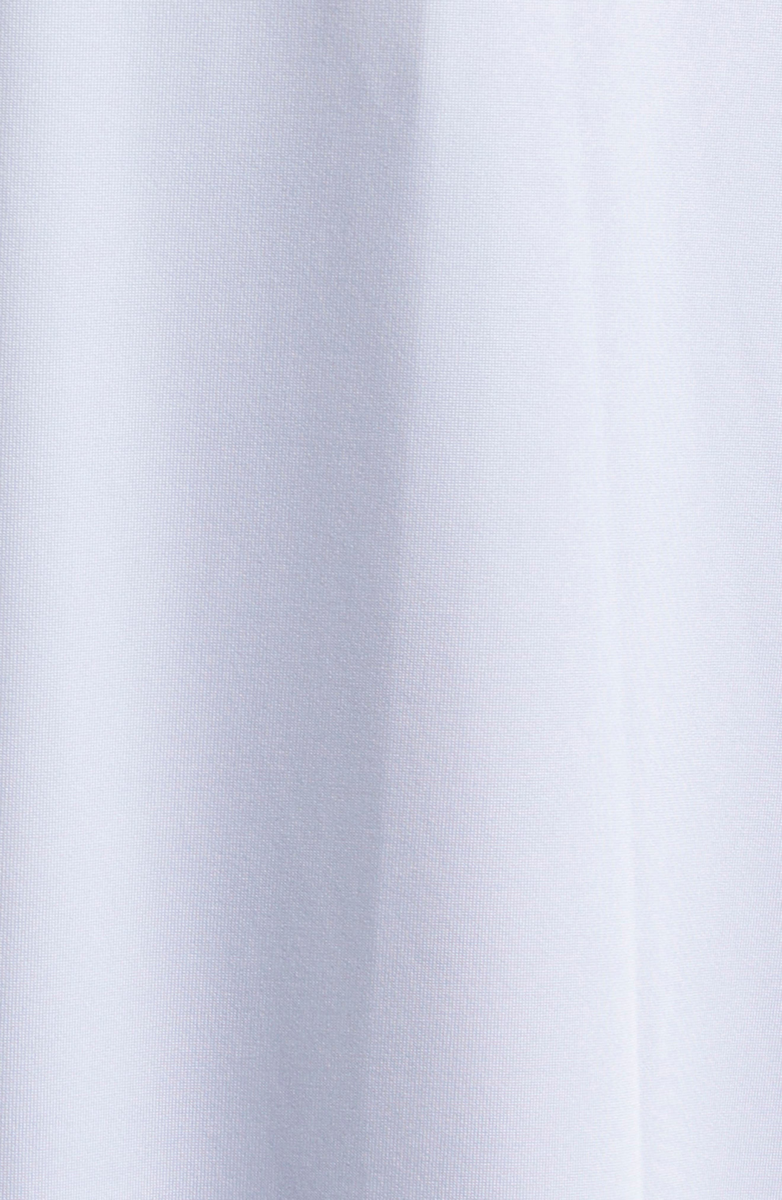 Victoria Beckham Gathered Detail T-Shirt Midi Dress in Delphinium at Nordstrom - 6
