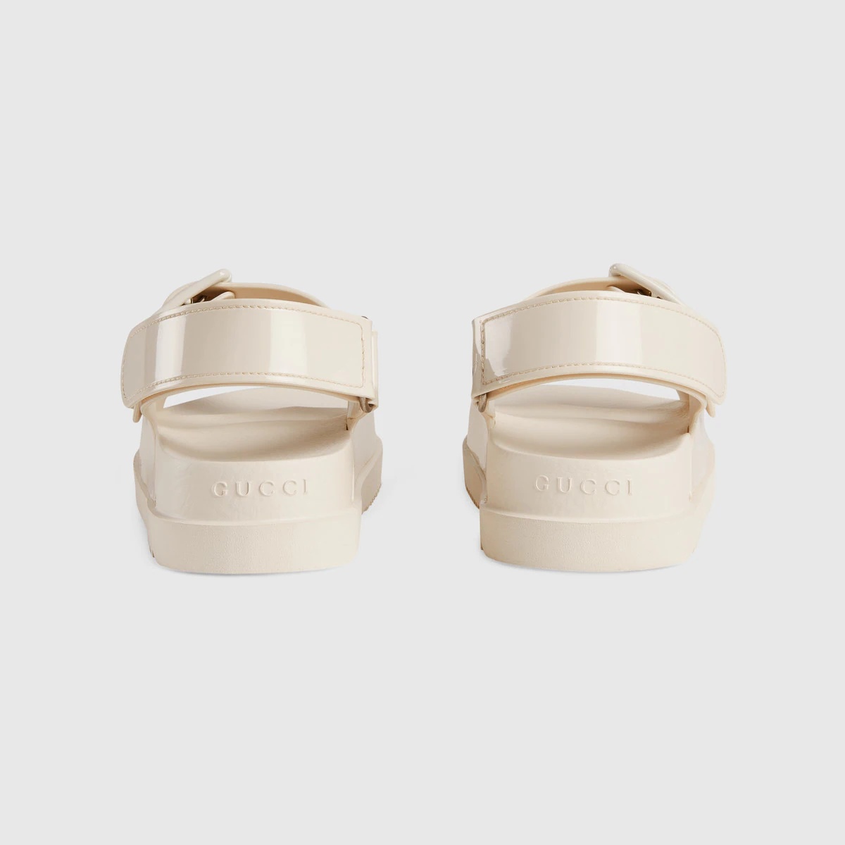 Women's sandal with mini Double G - 4