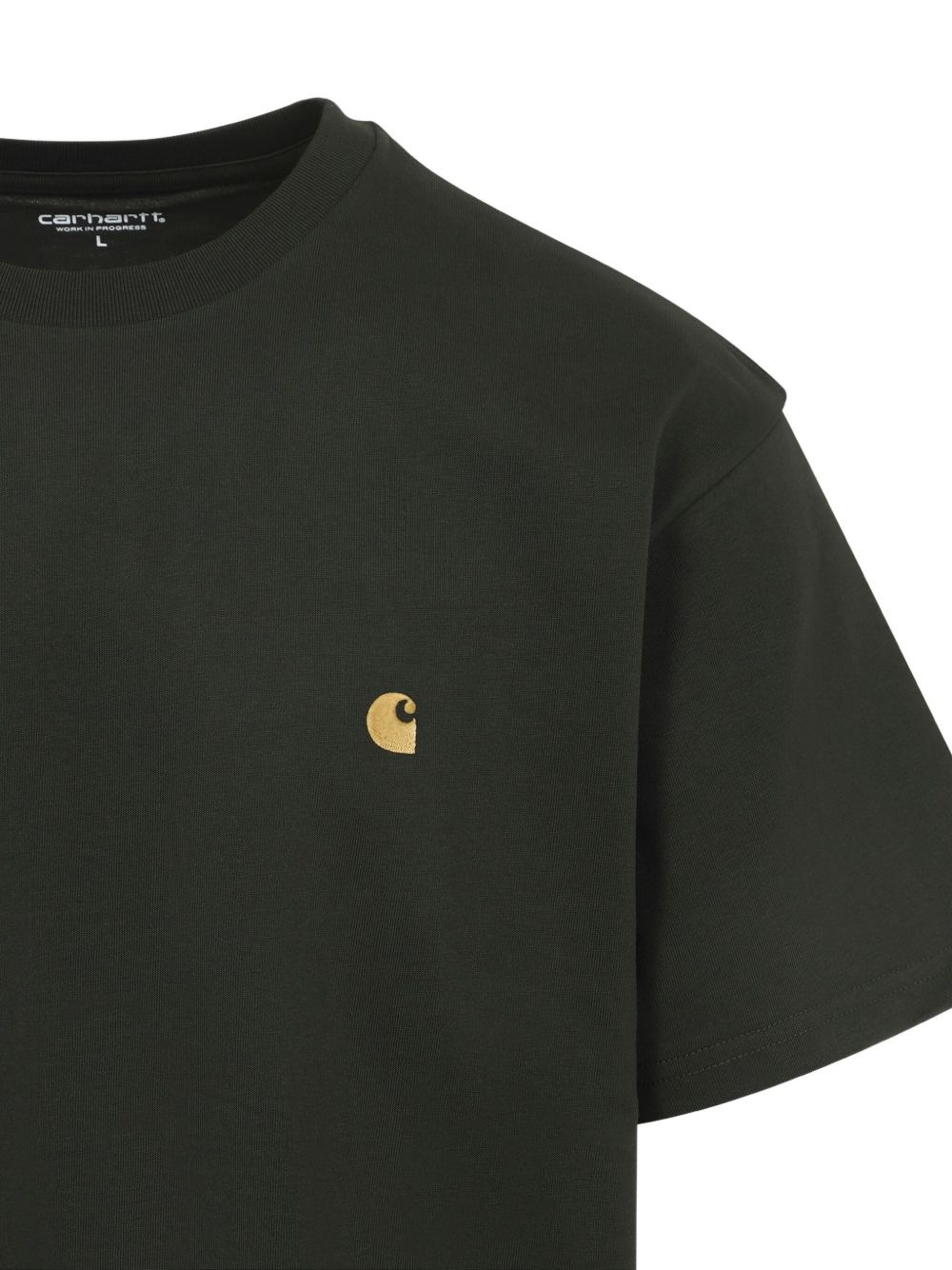 logo-embroidered T-shirt - 3
