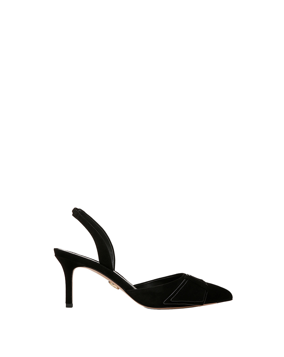 LISBETH SUEDE SLINGBACK PUMP - 5