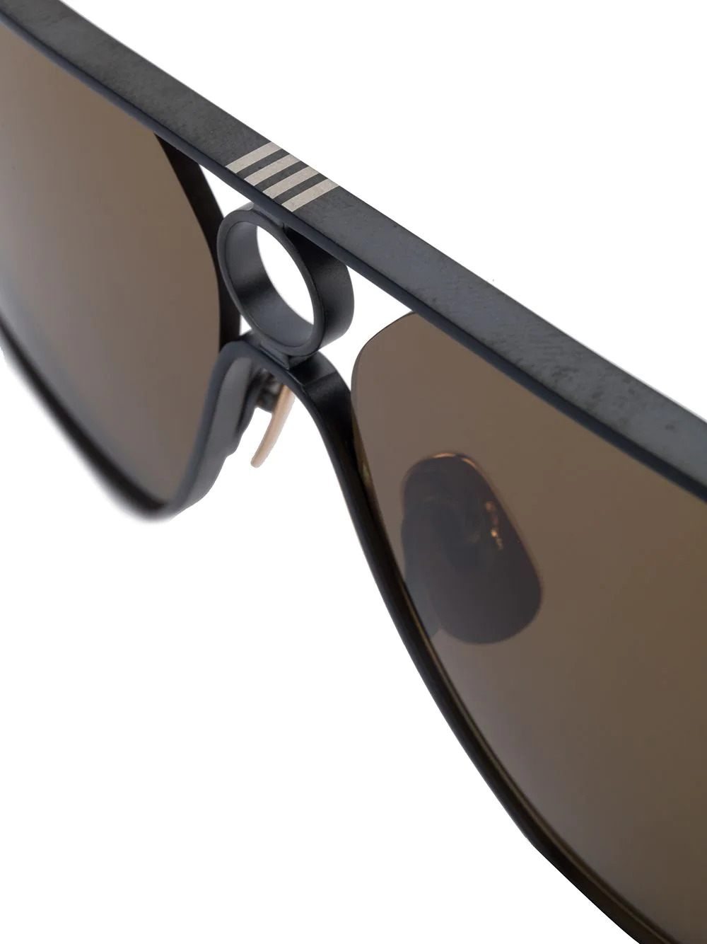 Black Iron Navy Enamel Eyewear - 3