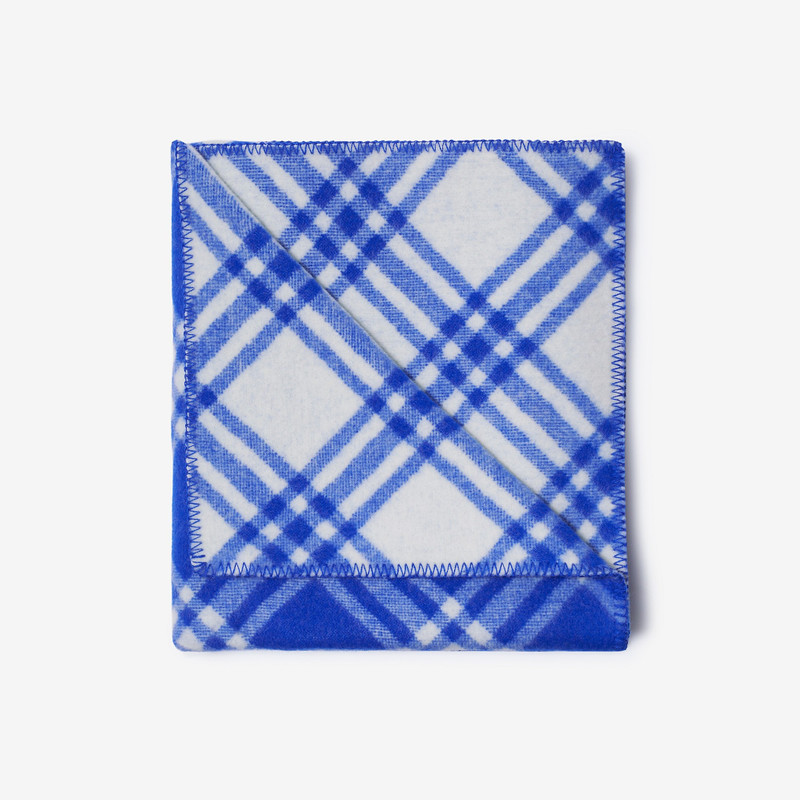 Check Wool Blanket 4