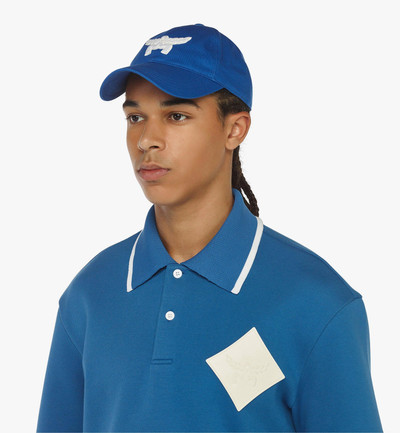 MCM Essential Logo Cap in Cotton Twill outlook