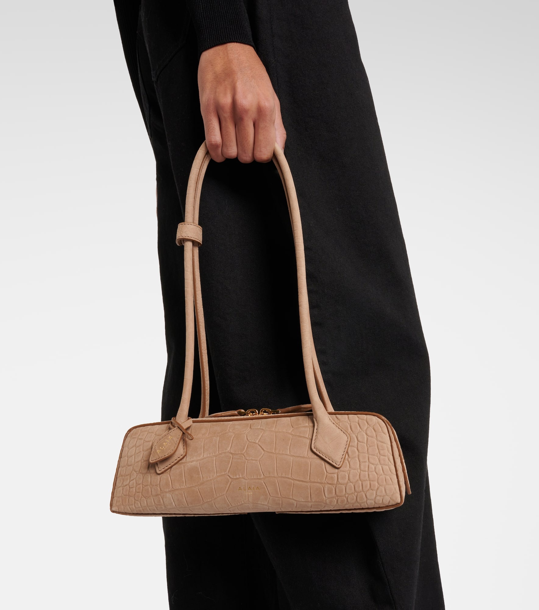 Le Teckel Small leather shoulder bag - 5