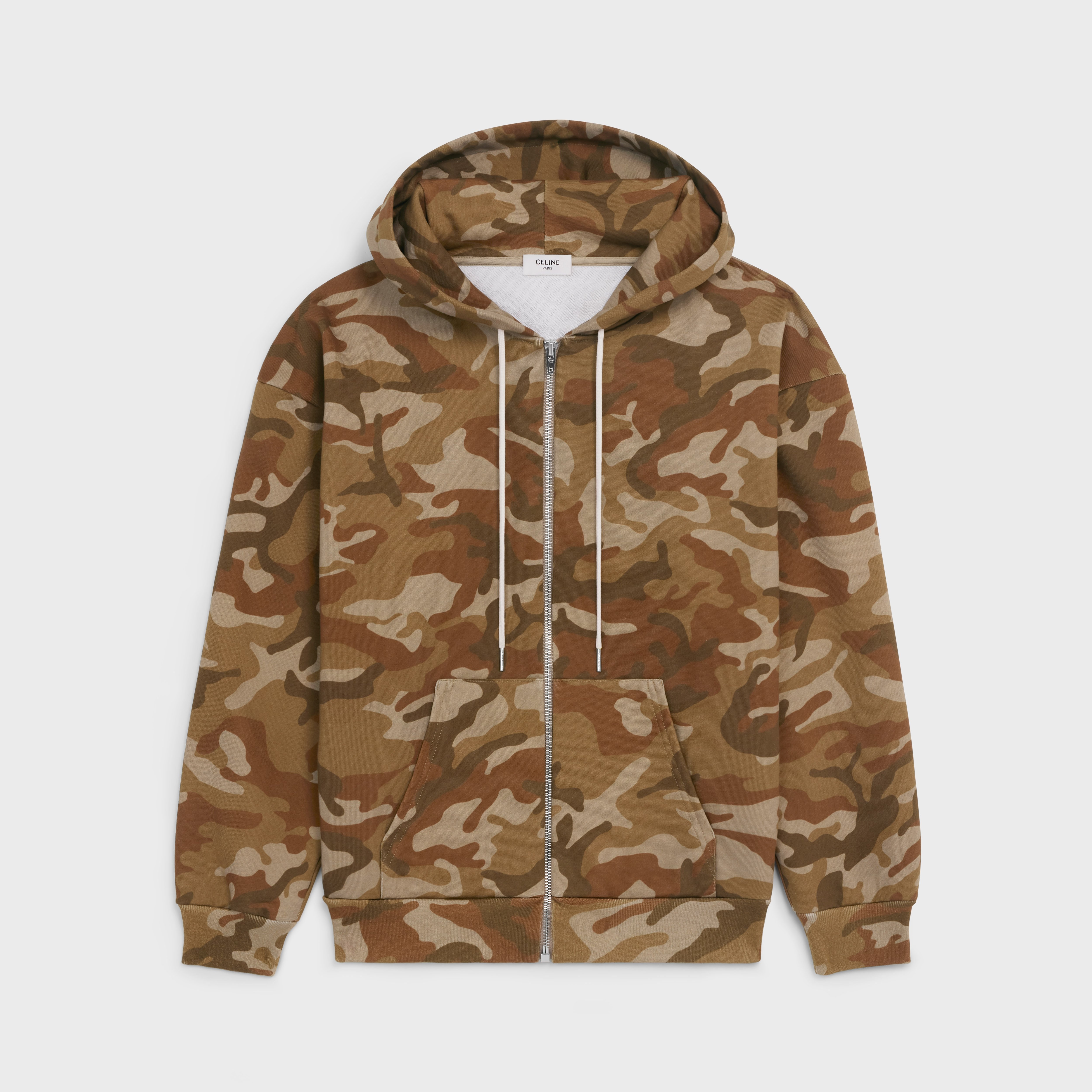 CELINE HOODIE IN COTTON FLEECE - 2
