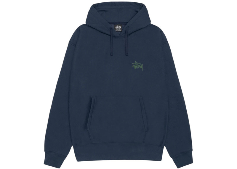 Stüssy Stussy Built In USA Hoodie Navy outlook