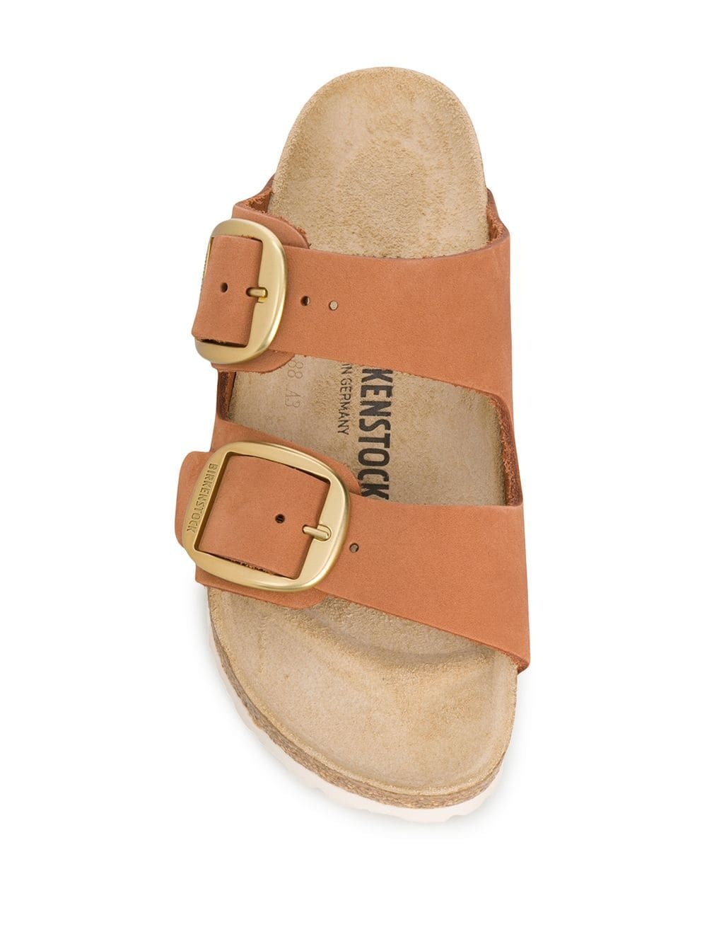 double buckle strap sandals - 4