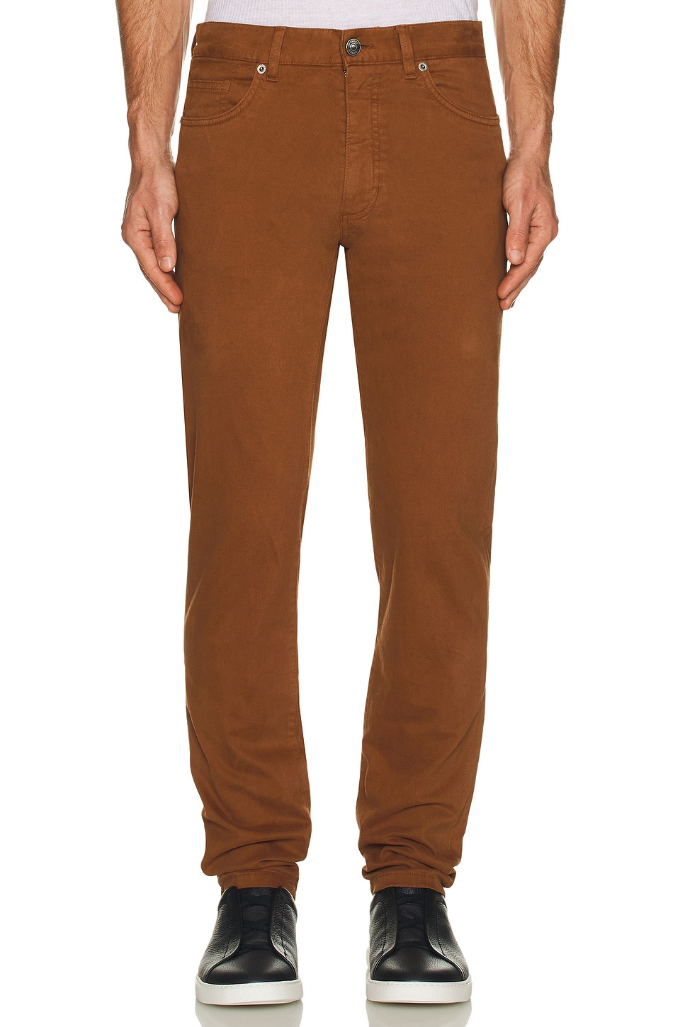 Stretch Gabardine Denim Jean - 3