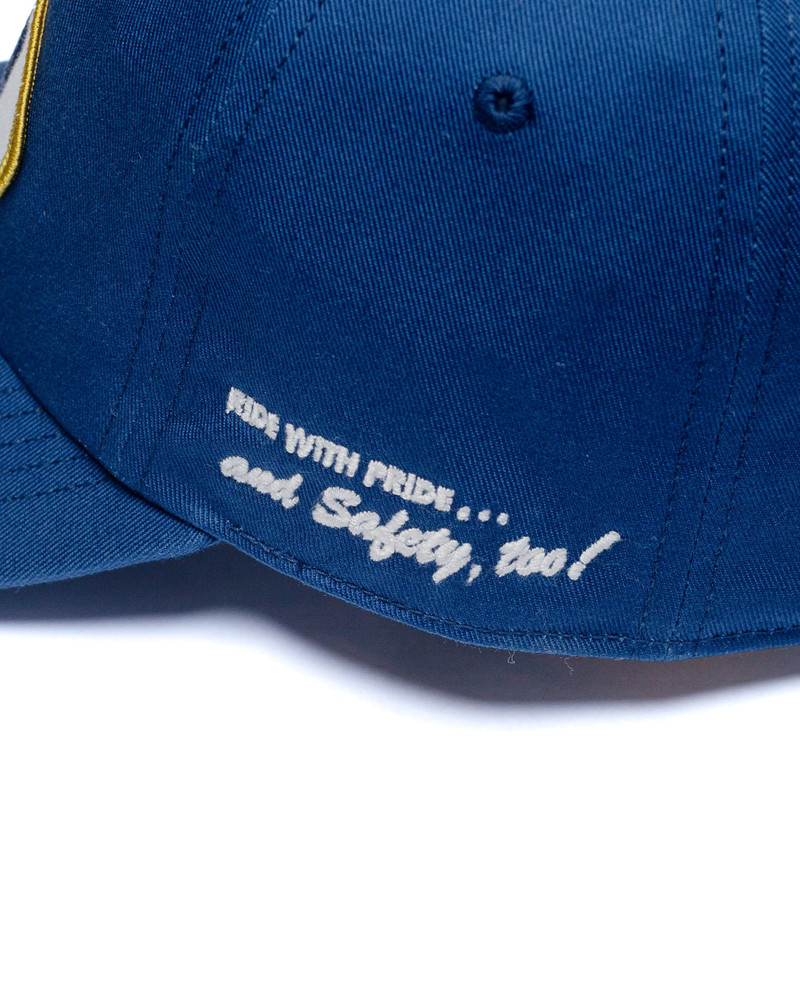 The Real McCoys BA24102 Buco Logo Cap / Oval Cobalt outlook
